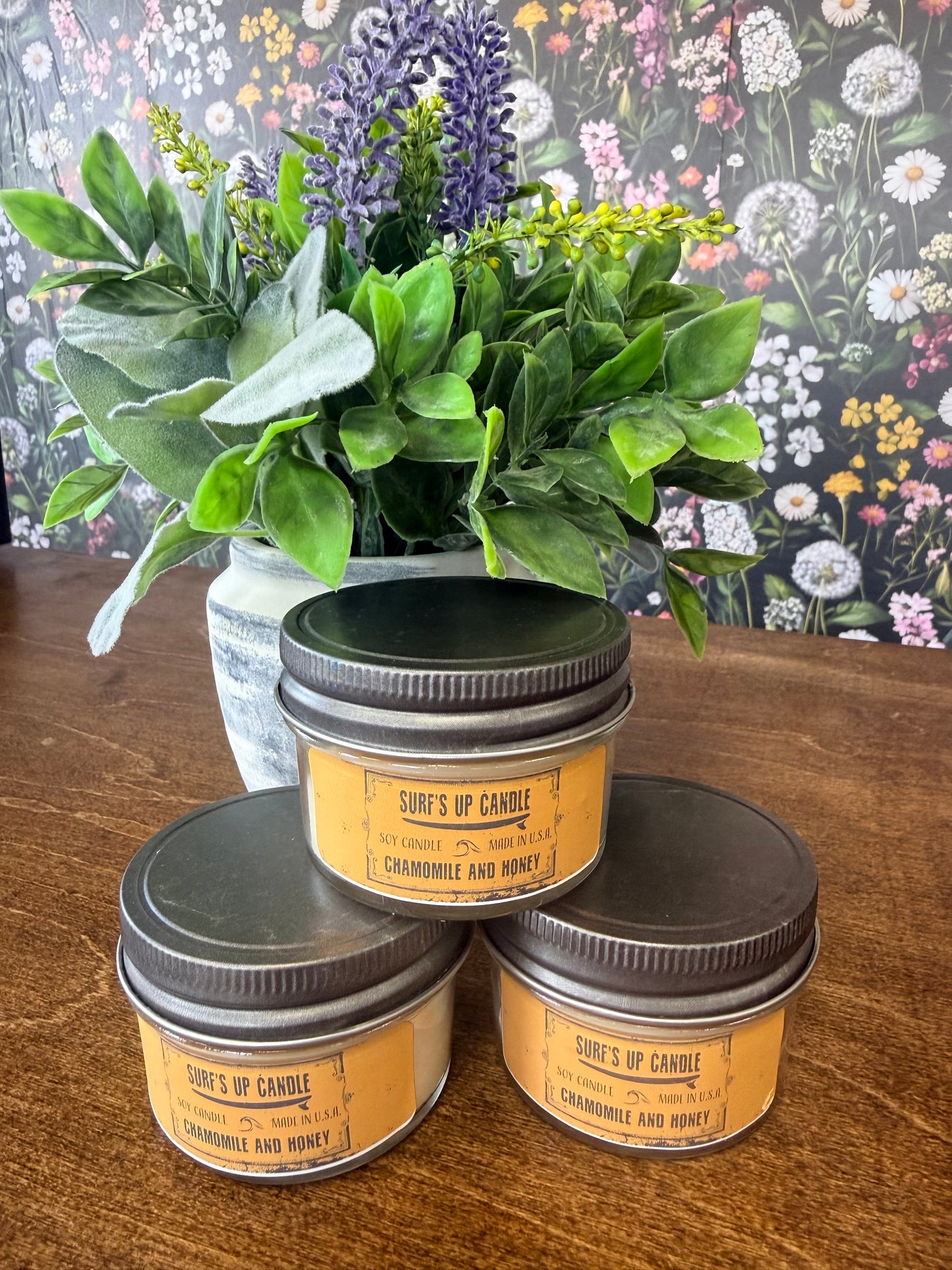 Chamomile and Honey Candle - Vintage Collection