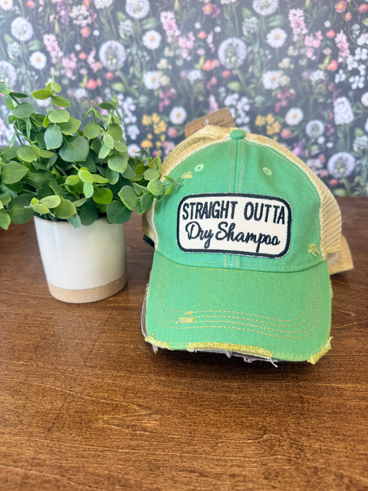 Dry Shampoo Baseball Cap