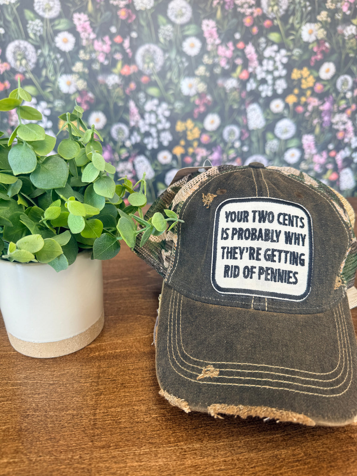 Two Cents Baseball Cap