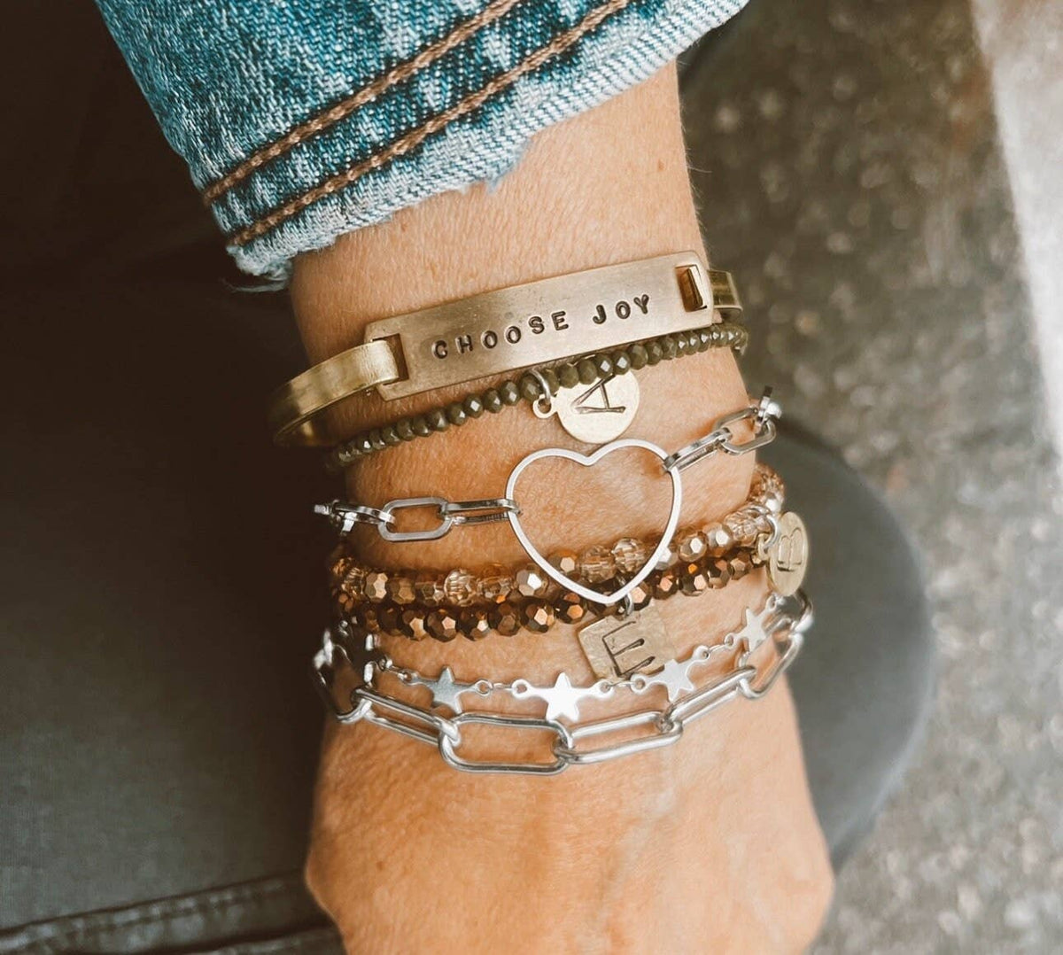 Paper Clip Chain Bracelet