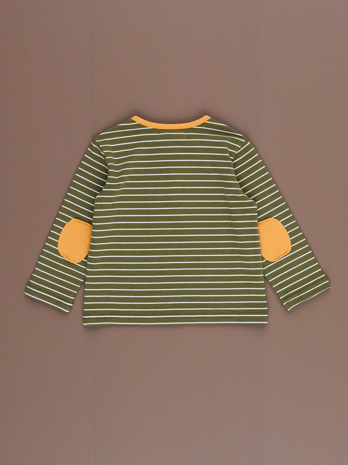 Bloomberry Fields Olive Elbow Patch Pocket Shirt